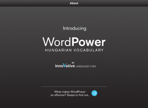 Screenshot 1 - WordPower Lite Hungarian iPad  